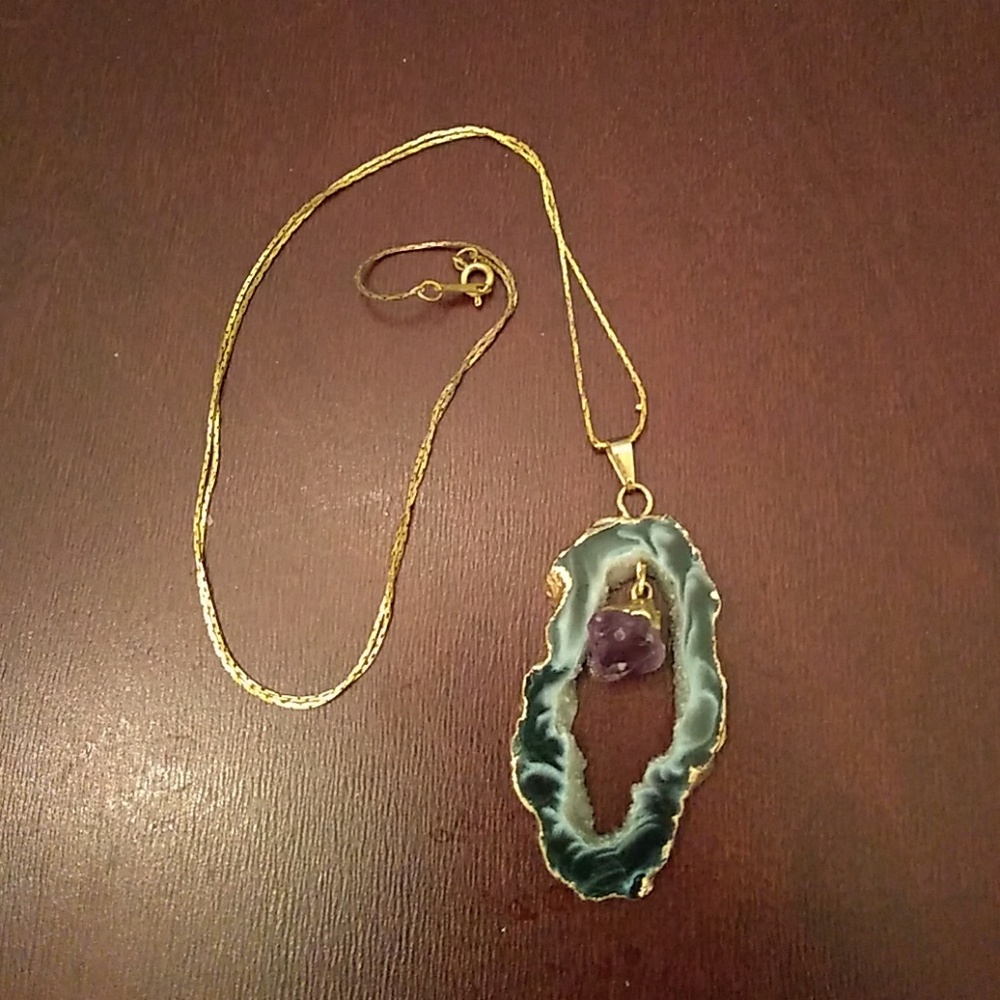 Rock necklace